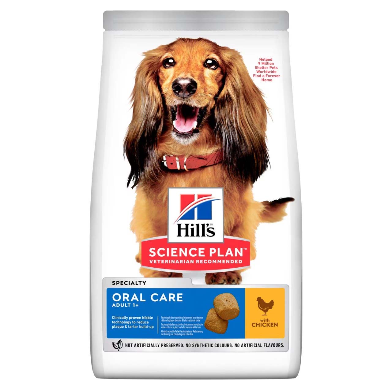 Hills Science Plan Oral Care Medium Breed Adult Dry Dog Food - Chicken - 12kg