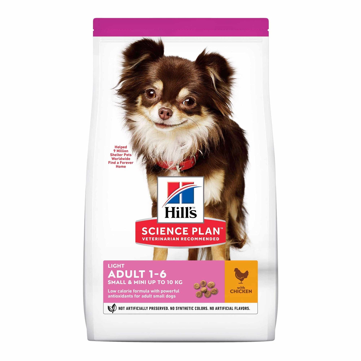 Hills Science Plan Light Small & Mini Breed Adult Dry Dog Food - Chicken