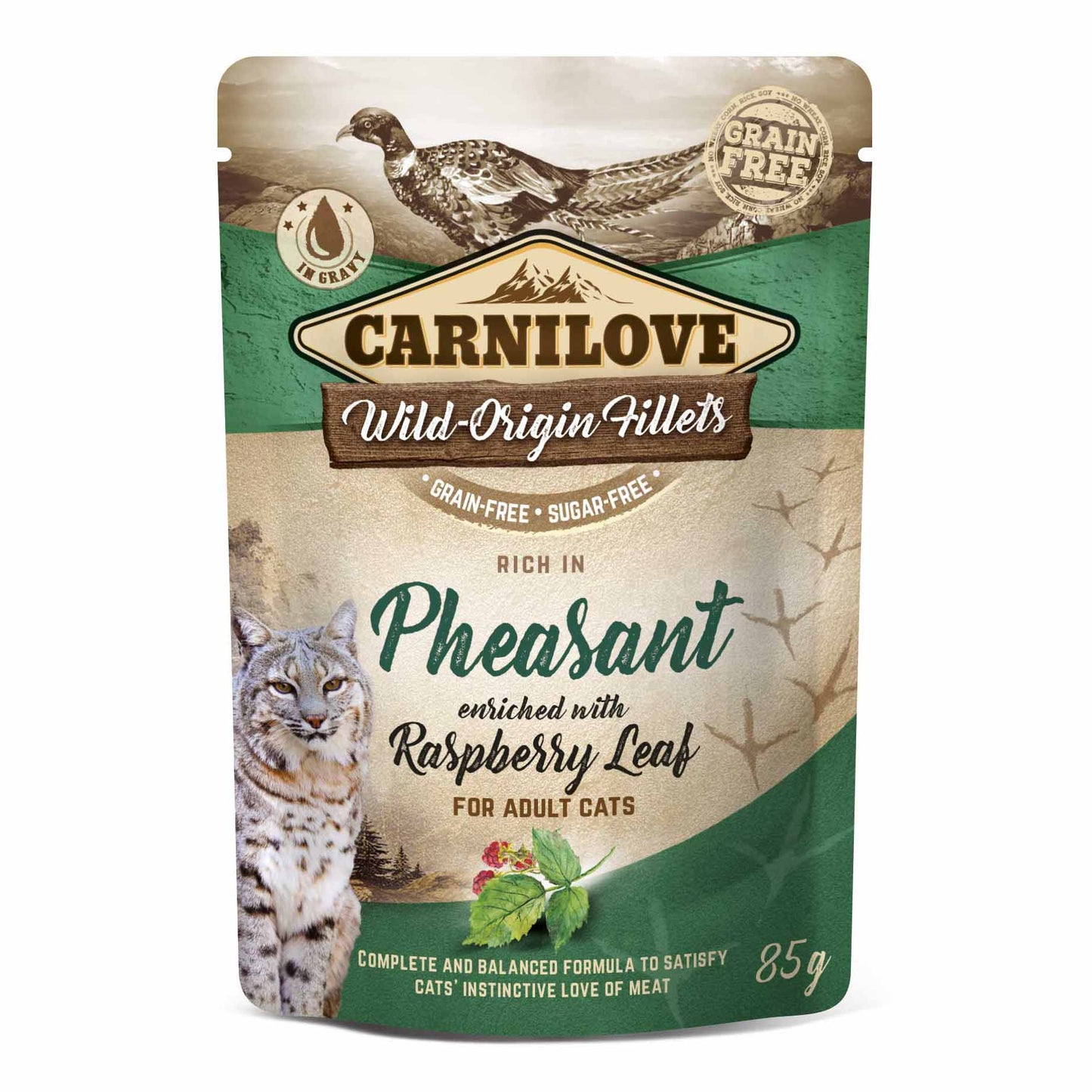 Carnilove Grain Free Adult Wet Cat Food Multipack - 12x85g Pouches