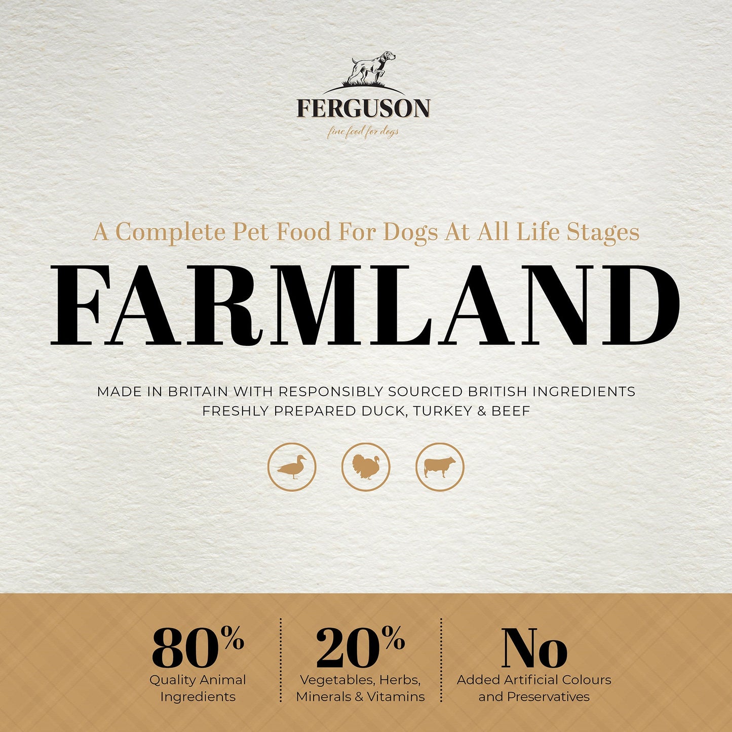 Ferguson Farmland 80/20 Grain Free Dry Dog Food