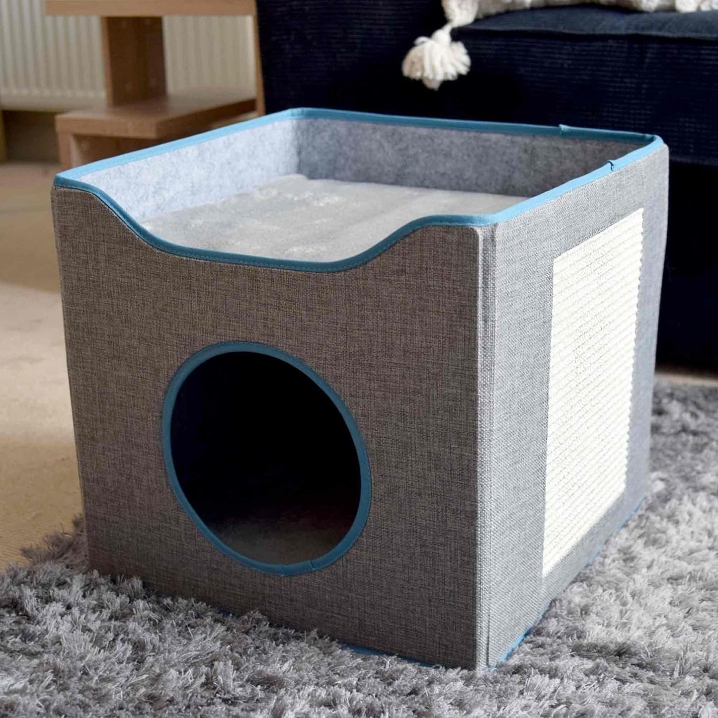 Purrshire Foldable Cat Condo