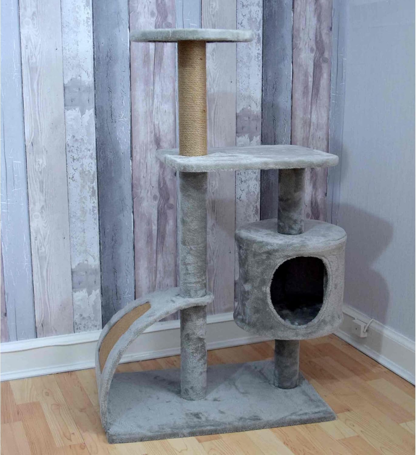 Purrshire Scratch and Play Cat Activity Centre