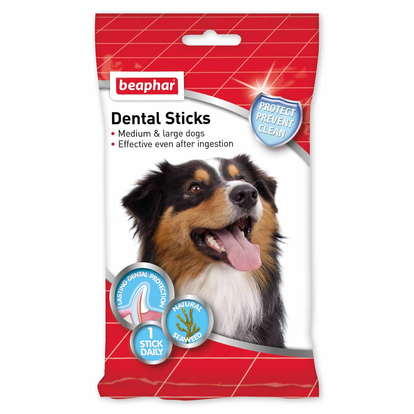 Beaphar Dental Sticks for Medium to Large Dogs - 7 sticks