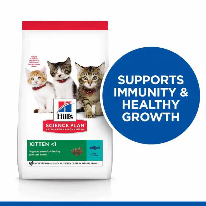 Hills Science Plan Kitten Dry Cat Food - Tuna - 7kg