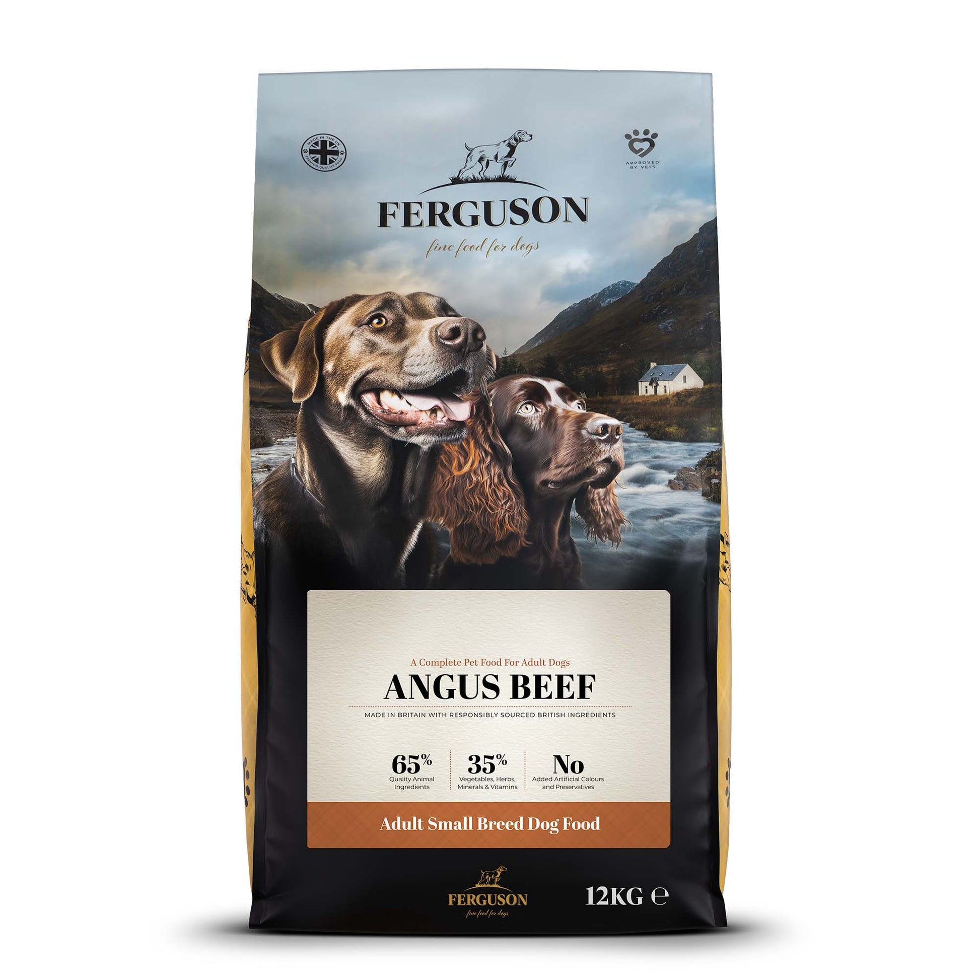 Ferguson Angus Beef Small Breed Adult Dry Dog Food 12kg