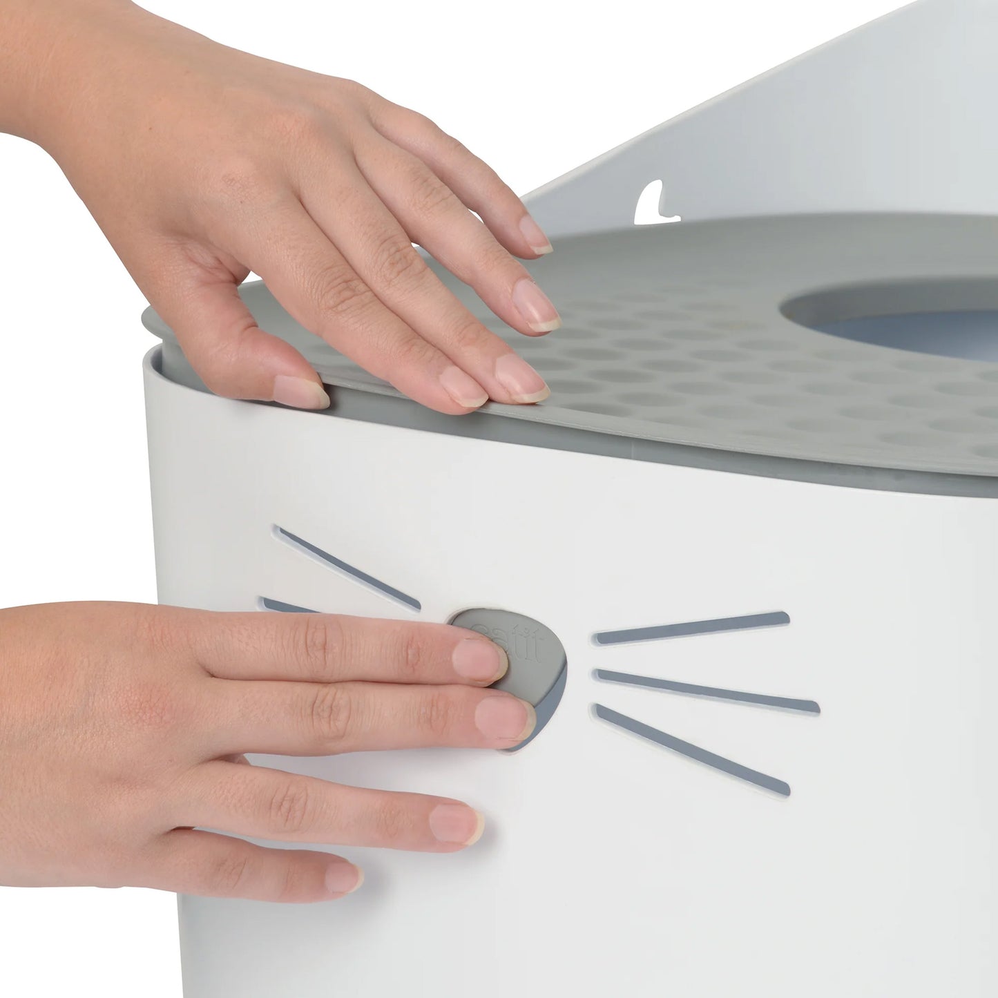 Catit Pixi Cat Litter Box - Grey