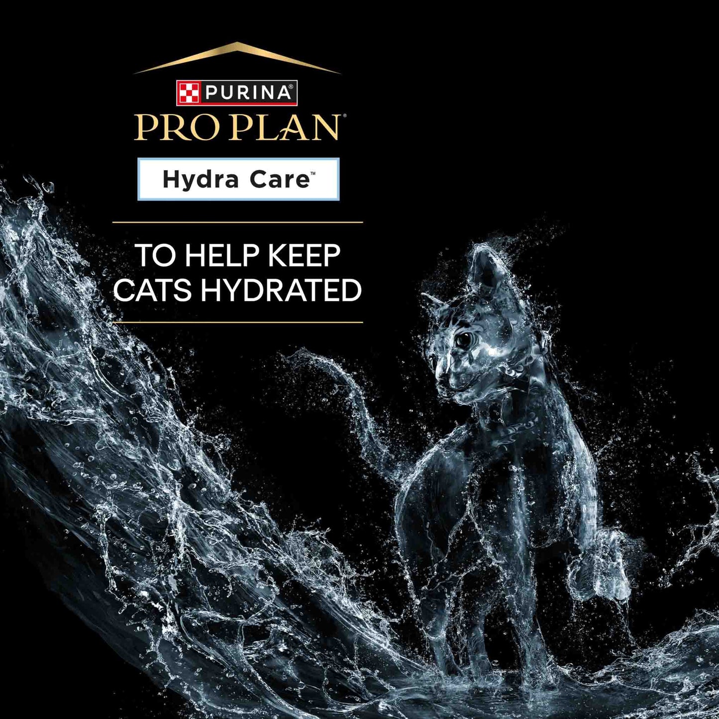 PRO PLAN Veterinary Diet Hydra Care Wet Cat Food - 10x75g Pouches