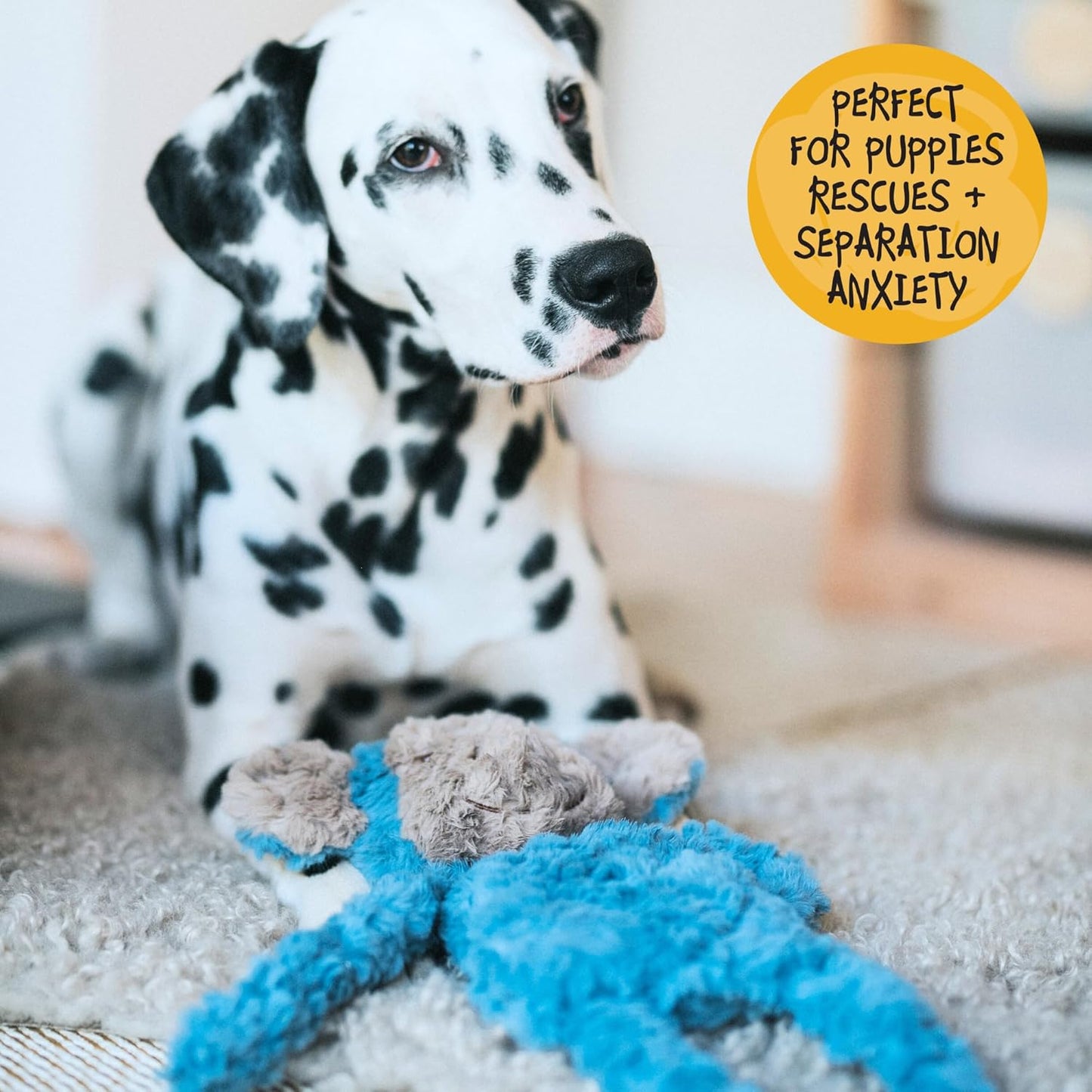 Rosewood My Dog Monkey Stuffingless Dog Toy