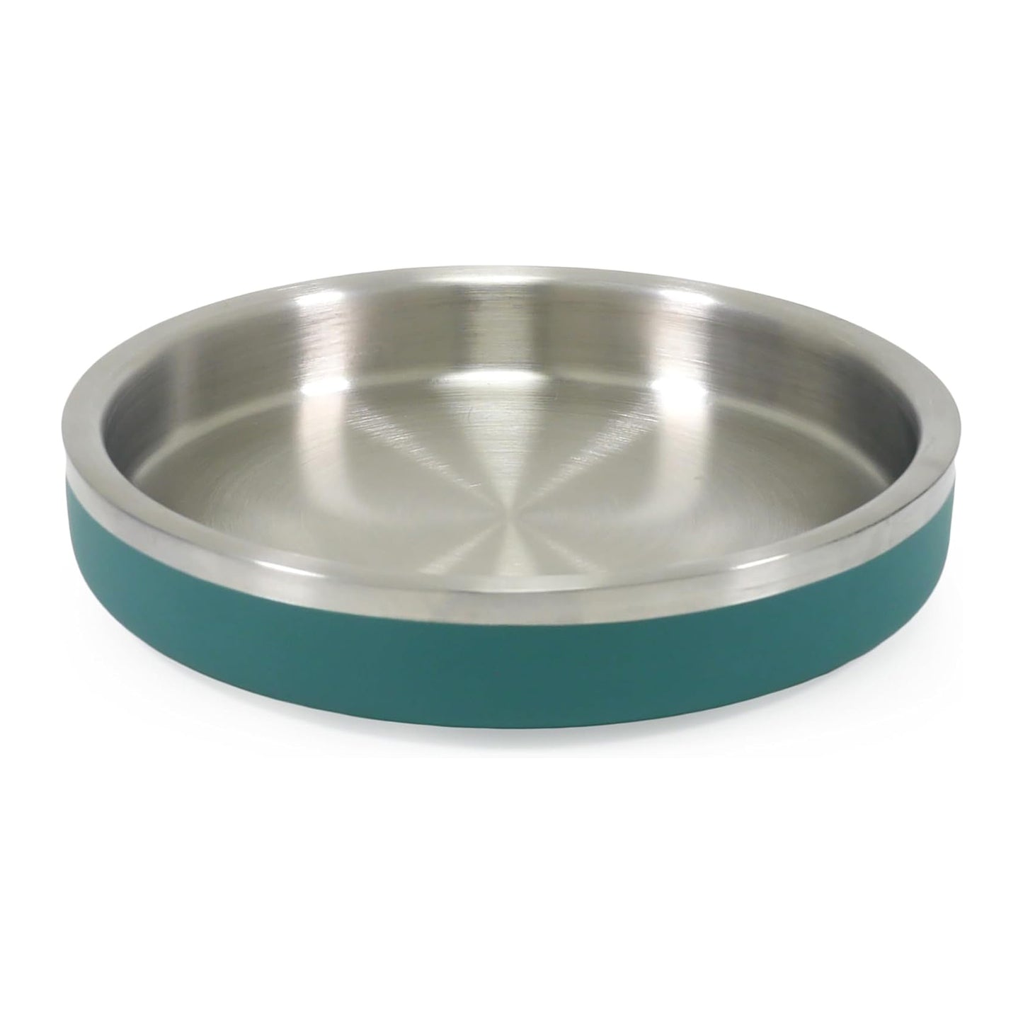 Rosewood Premium Shallow Pet Bowl - Teal - 480ml