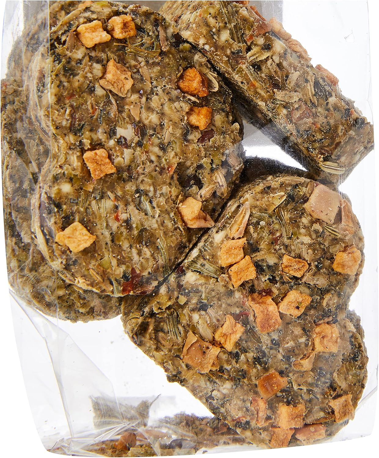 Rosewood Naturals Apple & Pansy Nibble Hearts for Small Animals - 6 Pack