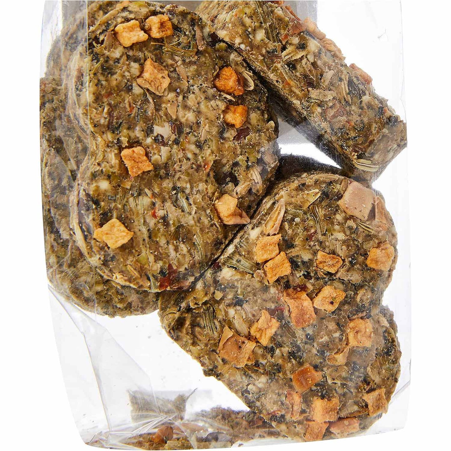 Rosewood Naturals Apple & Pansy Nibble Hearts for Small Animals - 6 Pack