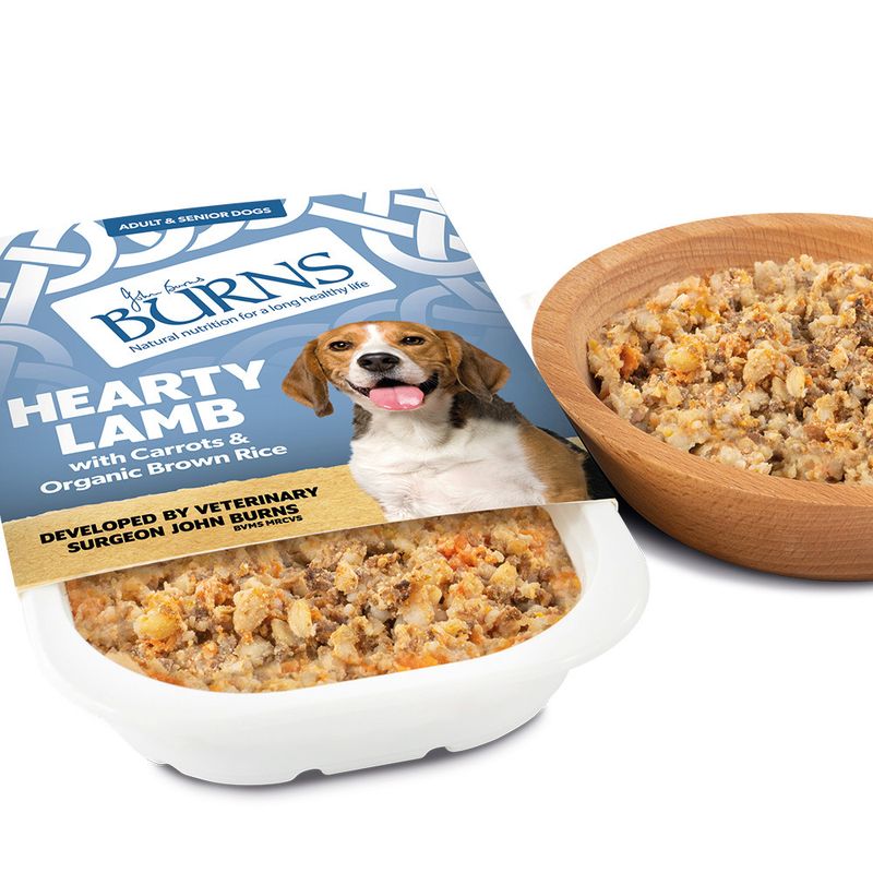Burns Hearty Lamb Bumper Box Wet Dog Food - 24x395g Trays