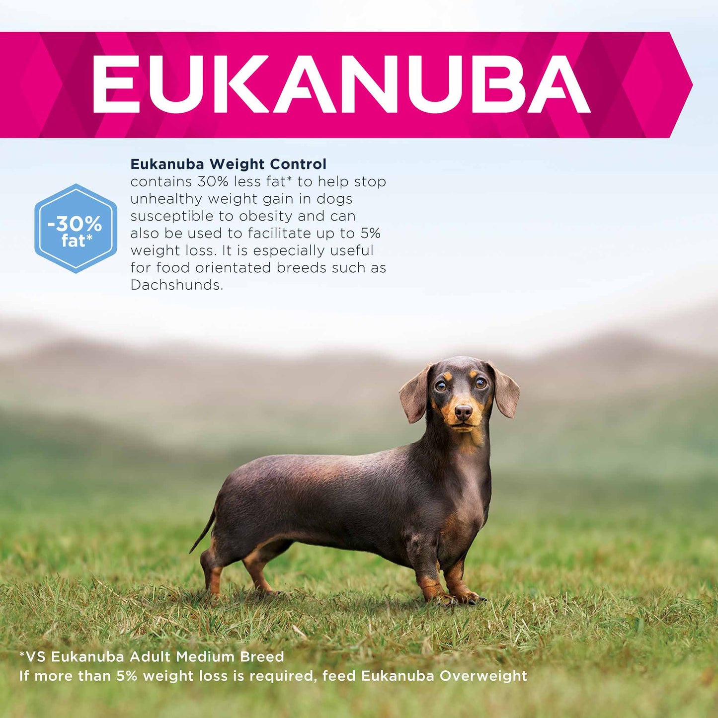 Eukanuba Daily Care Weight Control Small/Medium Breed Adult Dry Dog Food