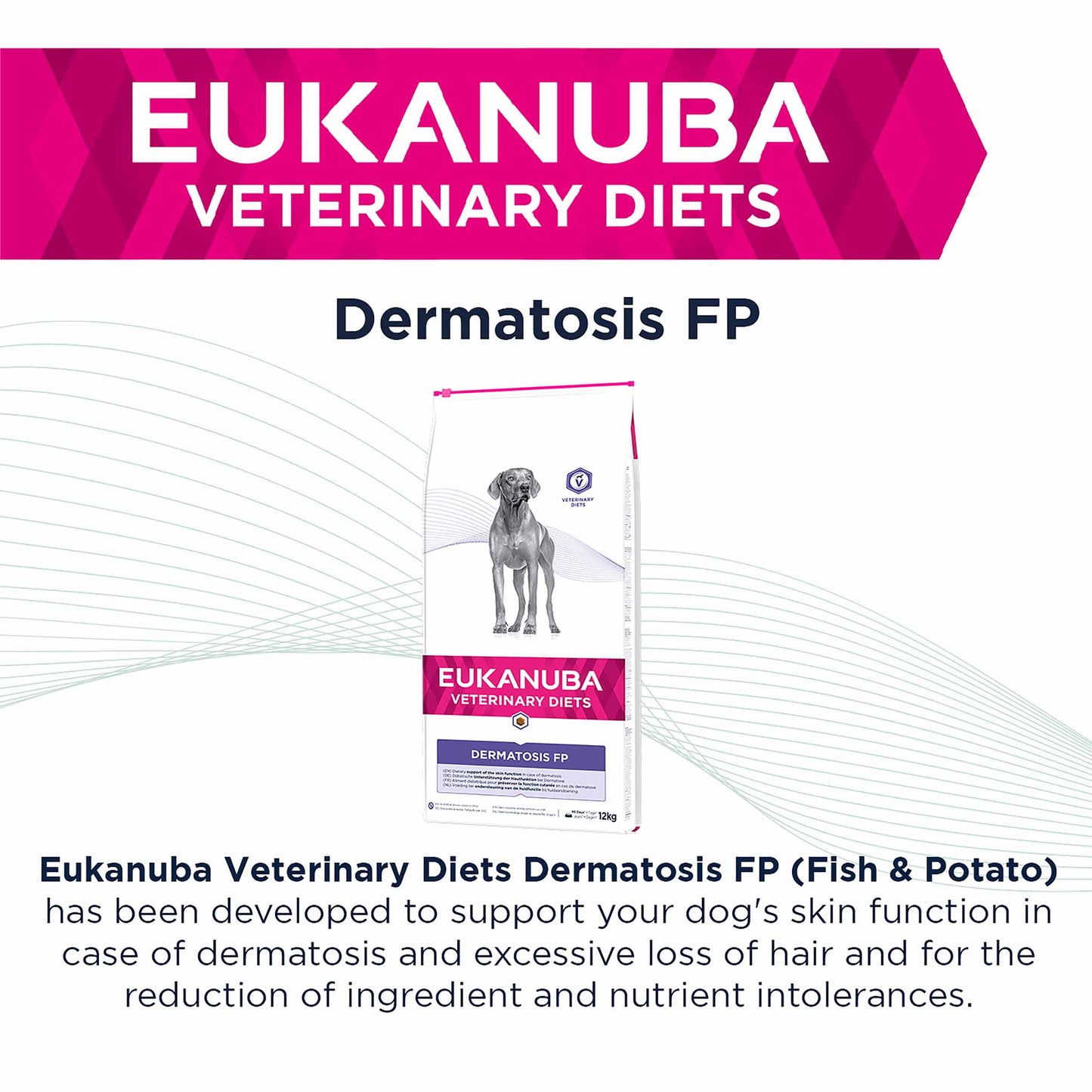 Eukanuba Veterinary Diets Dermatosis FP Adult Dry Dog Food