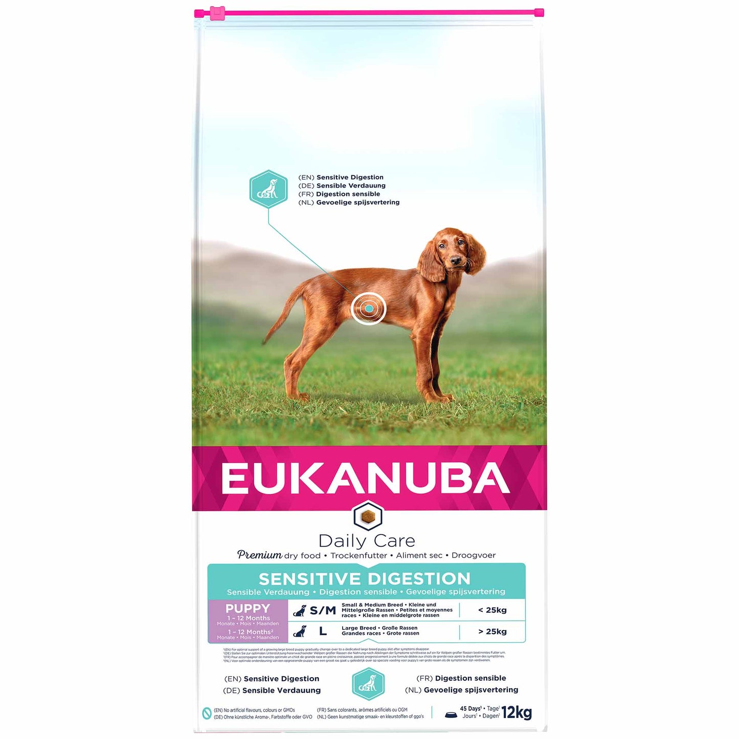 Eukanuba Daily Care Sensitive Digestion Puppy Dry Dog Food - Chicken