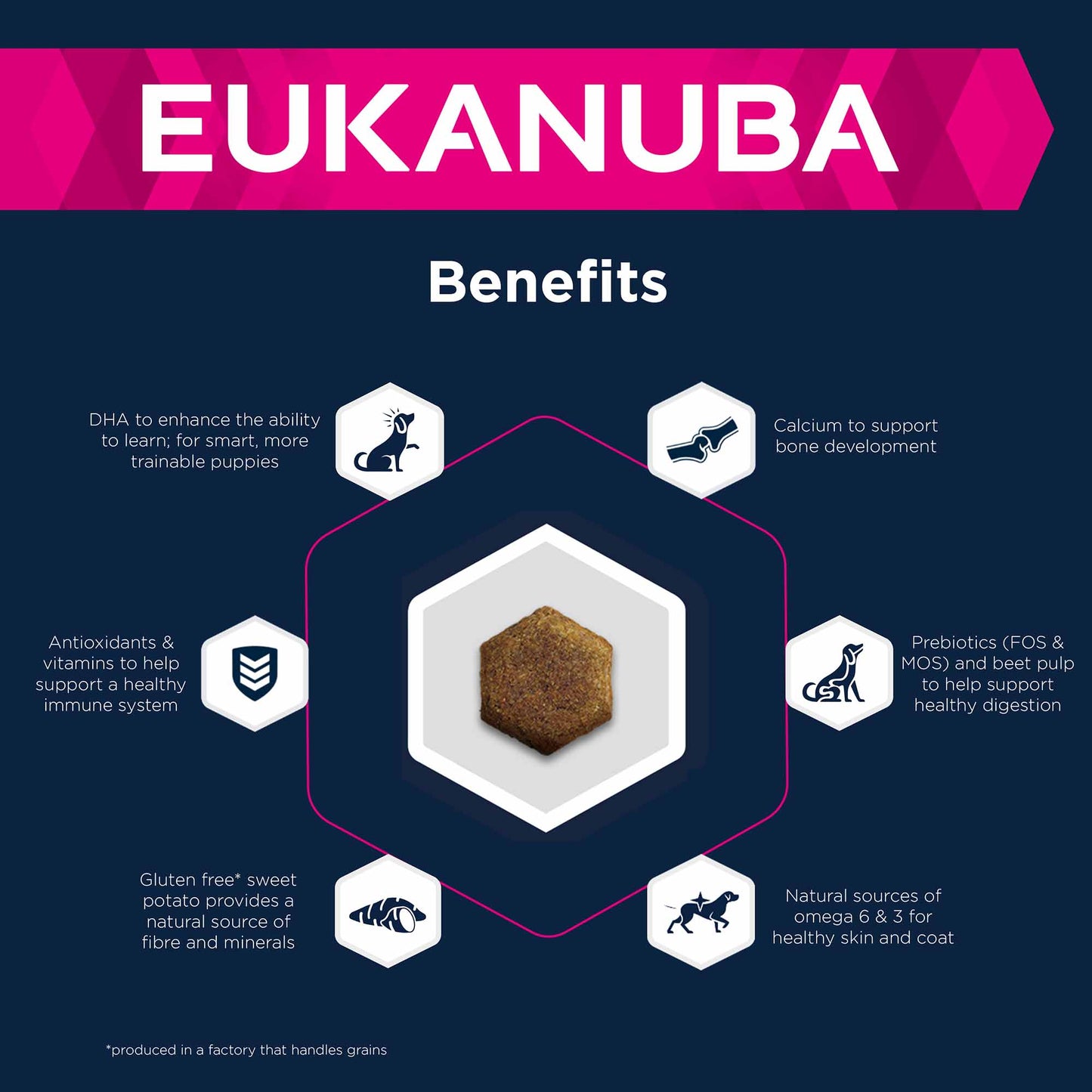 Eukanuba Grain Free Large Breed Puppy Dry Dog Food - Chicken