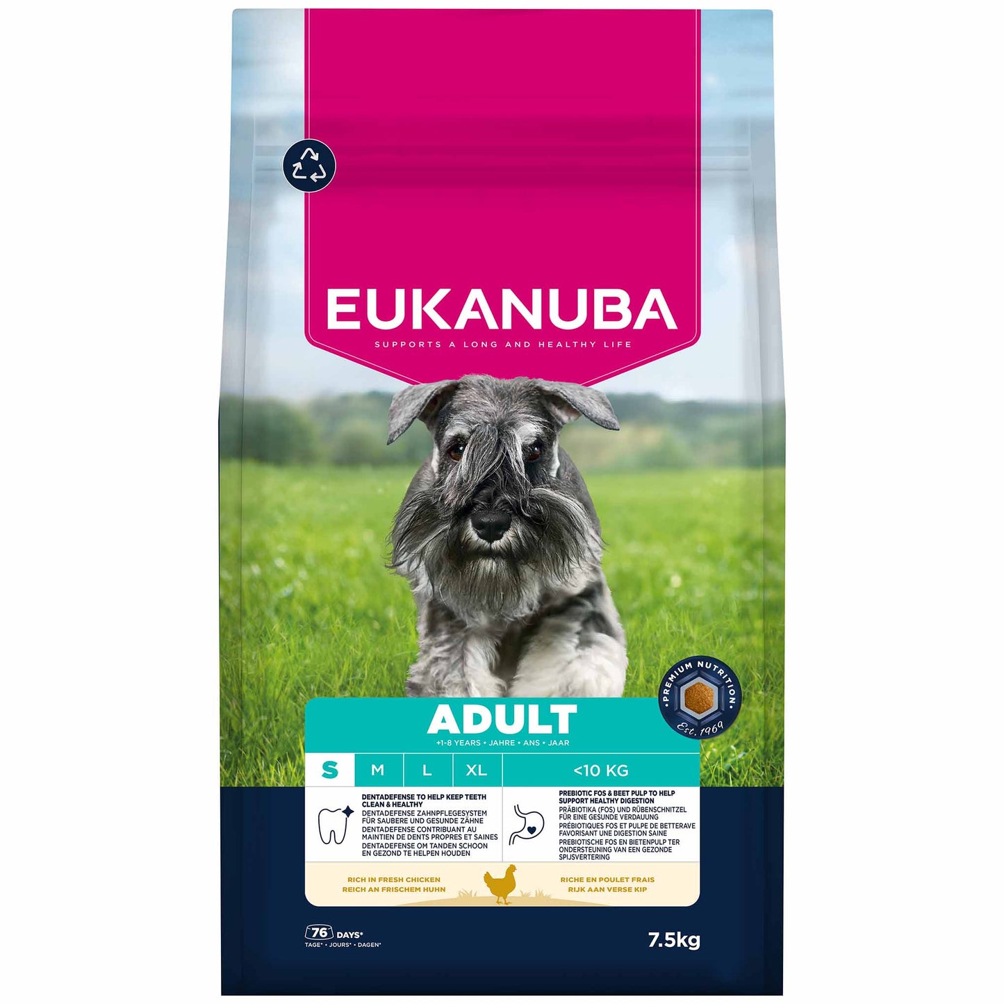 Eukanuba Small Breed Adult Dry Dog Food - Chicken