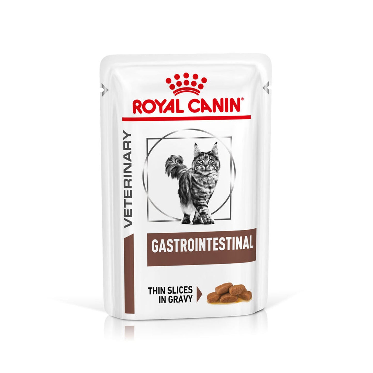 Royal Canin Veterinary Health Gastrointestinal Adult Wet Cat Food in Gravy - 12x85g Pouches