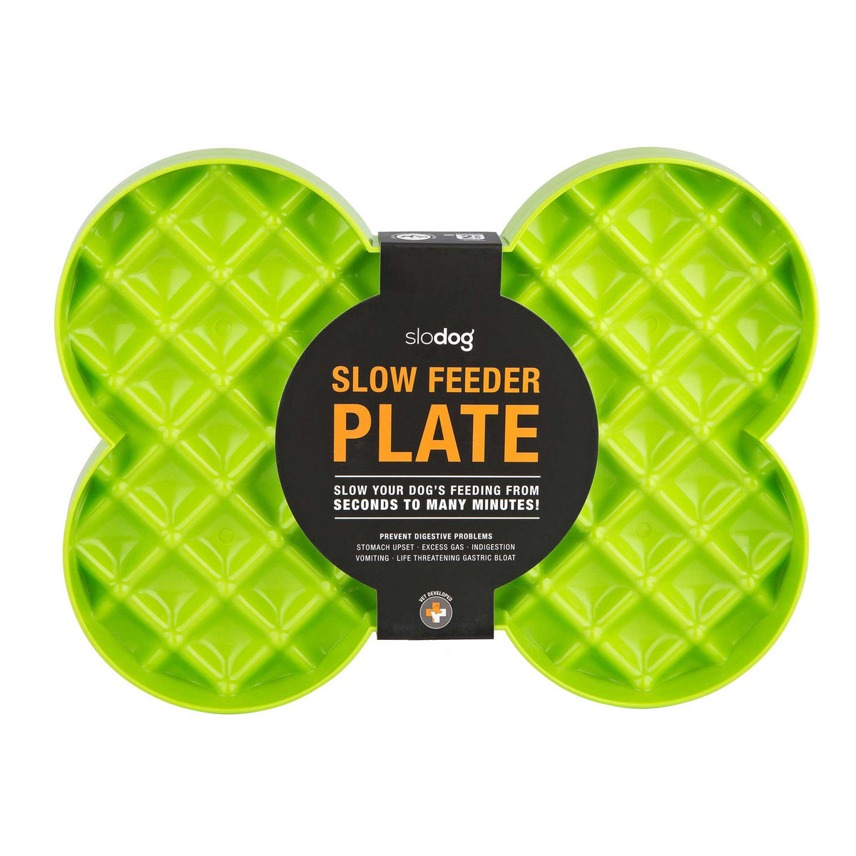 LickiMat Slodog Dog Slow Feeder - Green