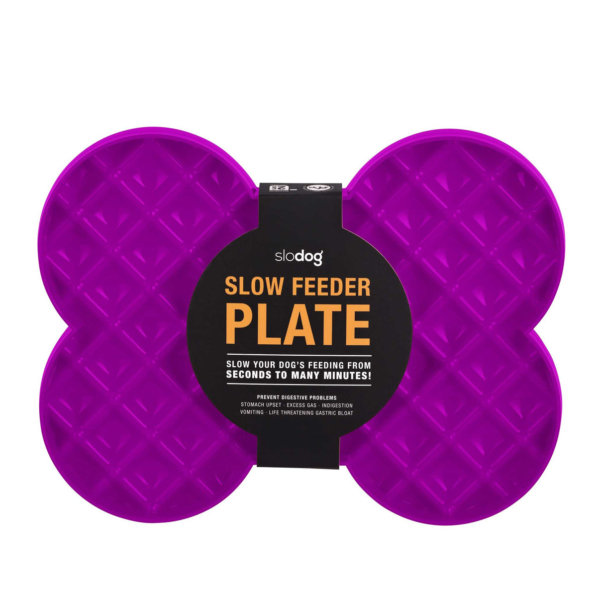 LickiMat Slodog Dog Slow Feeder - Purple