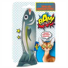 BAM! Catnip Fish Cat Toy