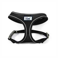 Ancol Viva Comfort Mesh Dog Harness - Black - XSmall 28-40cm