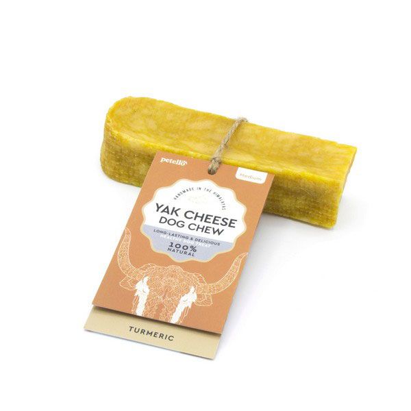 Petello Yak Cheese with Turmeric Dog Chew - 75g