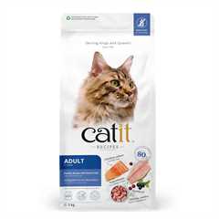 Catit Recipes Adult Dry Cat Food - Poultry Recipe with Ocean Fish