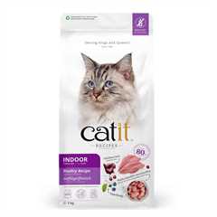 Catit Recipes Indoor Adult Dry Cat Food - Poultry Recipe