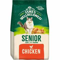 James Wellbeloved Senior Dry Cat Food - Chicken