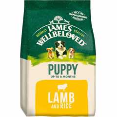 James Wellbeloved Puppy Dry Dog Food - Lamb & Rice