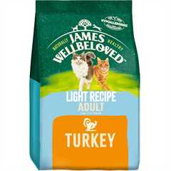James Wellbeloved Light Adult Dry Cat Food - Turkey