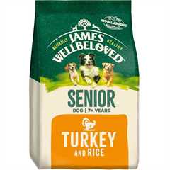 James Wellbeloved Senior Dry Dog Food - Turkey & Rice