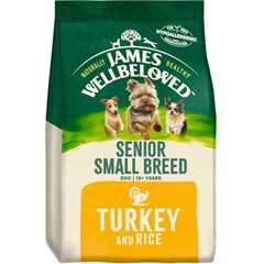 James Wellbeloved Small Breed Senior Dry Dog Food - Turkey & Rice