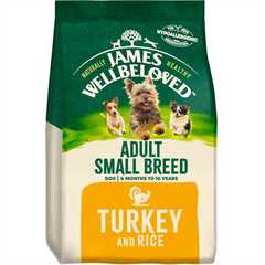 James Wellbeloved Small Breed Adult Dry Dog Food - Turkey & Rice