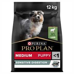 PRO PLAN Sensitive Digestion Medium Puppy Dry Dog Food - Lamb