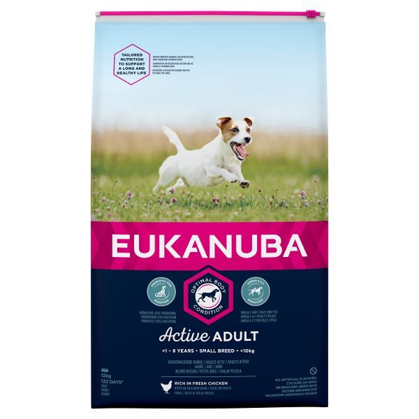 Eukanuba Small Breed Adult Dry Dog Food - Chicken
