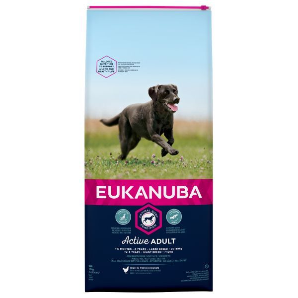 Eukanuba Large Breed Adult Dry Dog Food - Chicken