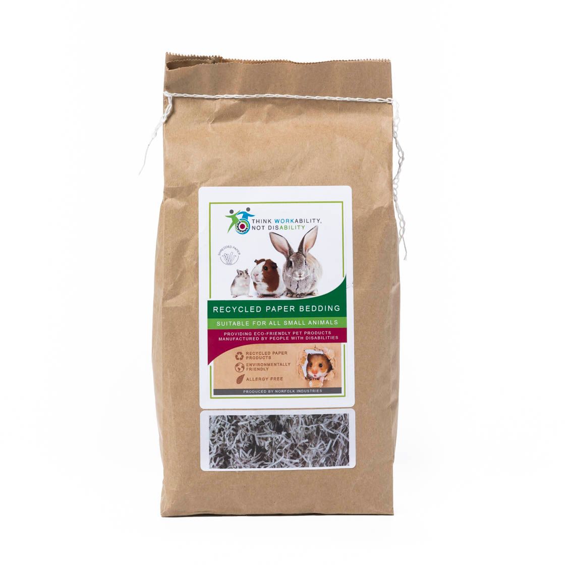 Plastic Free - Recycled Paper Bedding - 85g