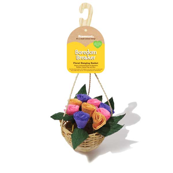 Rosewood Floral Hanging Basket