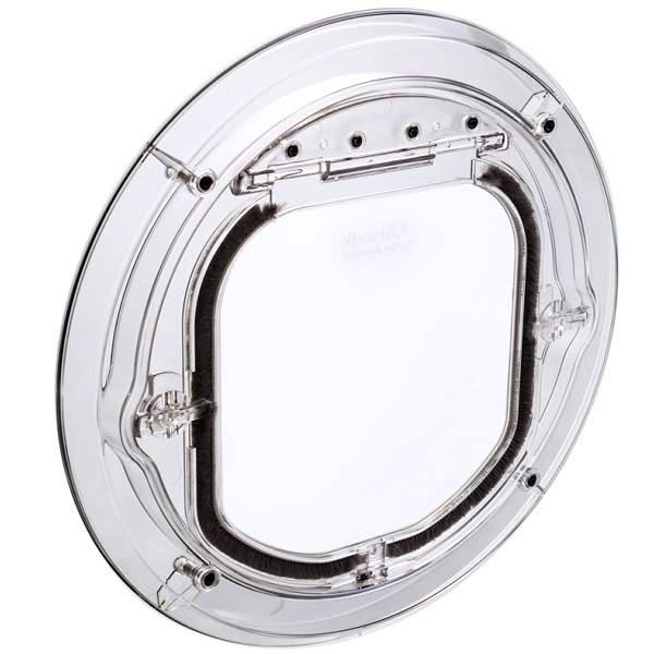 Pet Tek Glass Fitting Pet Door - Clear