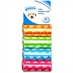 Waste Bag Refills - 8 Rolls - 160 Bags