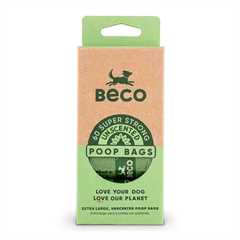 Beco Unscented Poop Bags - 60 pack