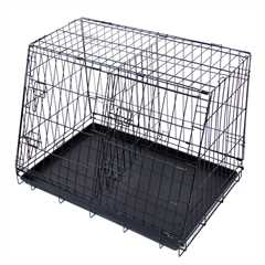 Barkshire Sloping Dog Car Crate - Medium 78 x 50cm