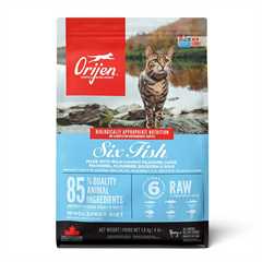 Orijen Six Fish Grain Free Dry Cat Food