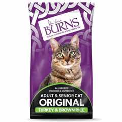 Burns Original Dry Cat Food - Turkey & Brown Rice