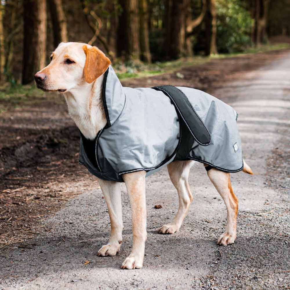 Danish Design 2-in-1 Ultimate Dog Coat Grey - 26in / 65cm
