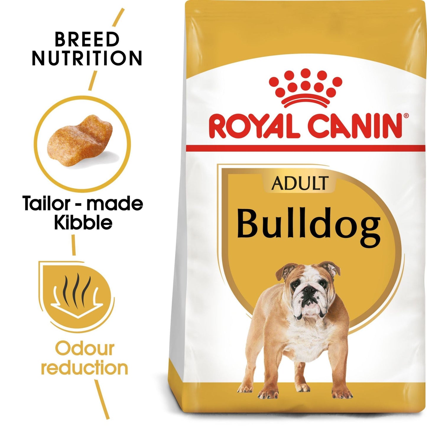 Royal Canin Breed Health Nutrition Bulldog Adult Dry Dog Food