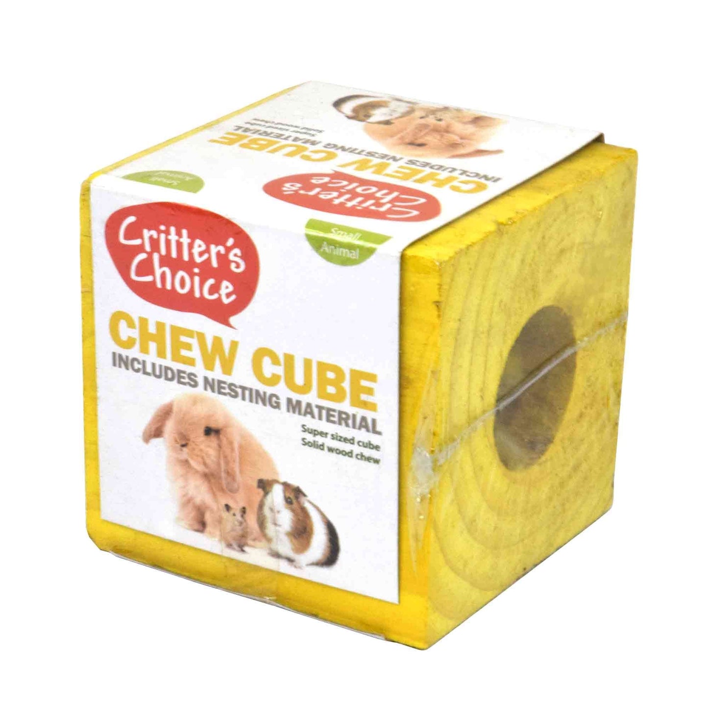 Happy Pet Solid Wood Super Size Chew Cube