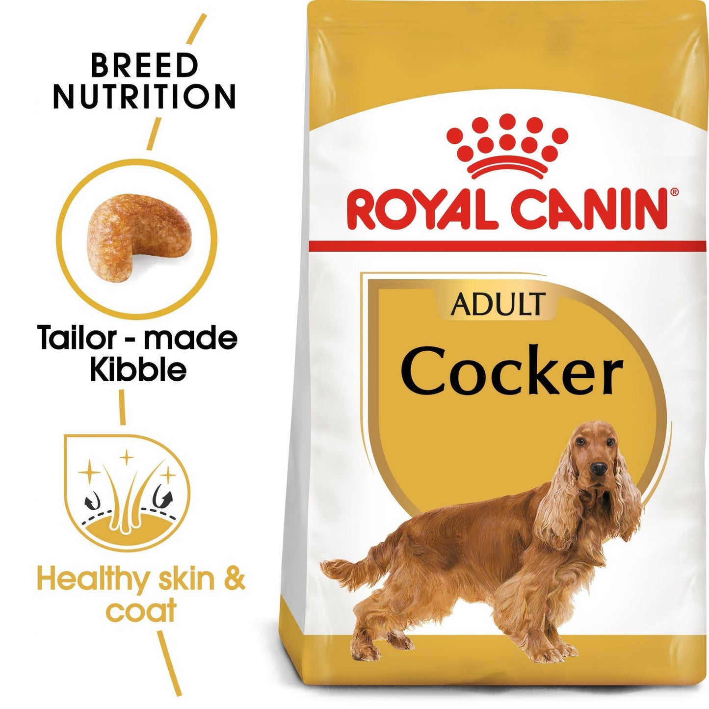 Royal Canin Breed Health Nutrition Cocker Adult Dry Dog Food